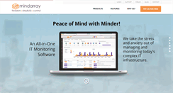 Desktop Screenshot of mindarraysystems.com